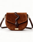 Ramsayi Real Leather Saddle Bag
