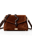 Aspidites Real Leather Shoulder Bag