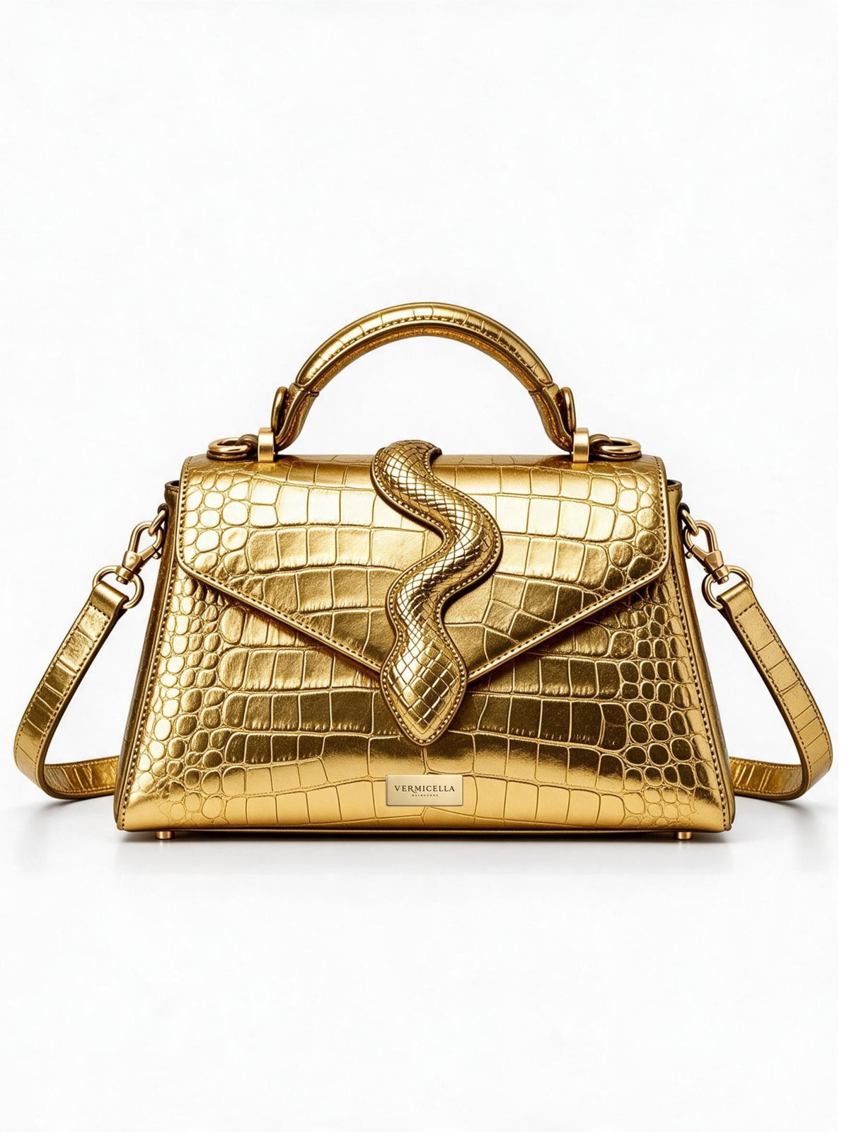 Collet Real Leather Hand-Bag - Classique