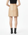 Real Leather Skirt - Mila
