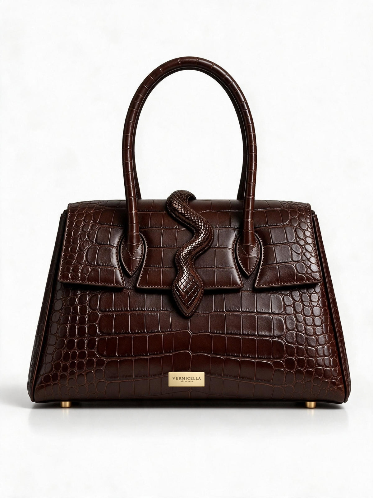 Furina Real Leather Hand-Bag - Grande