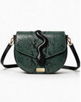 Ramsayi Real Leather Saddle Bag