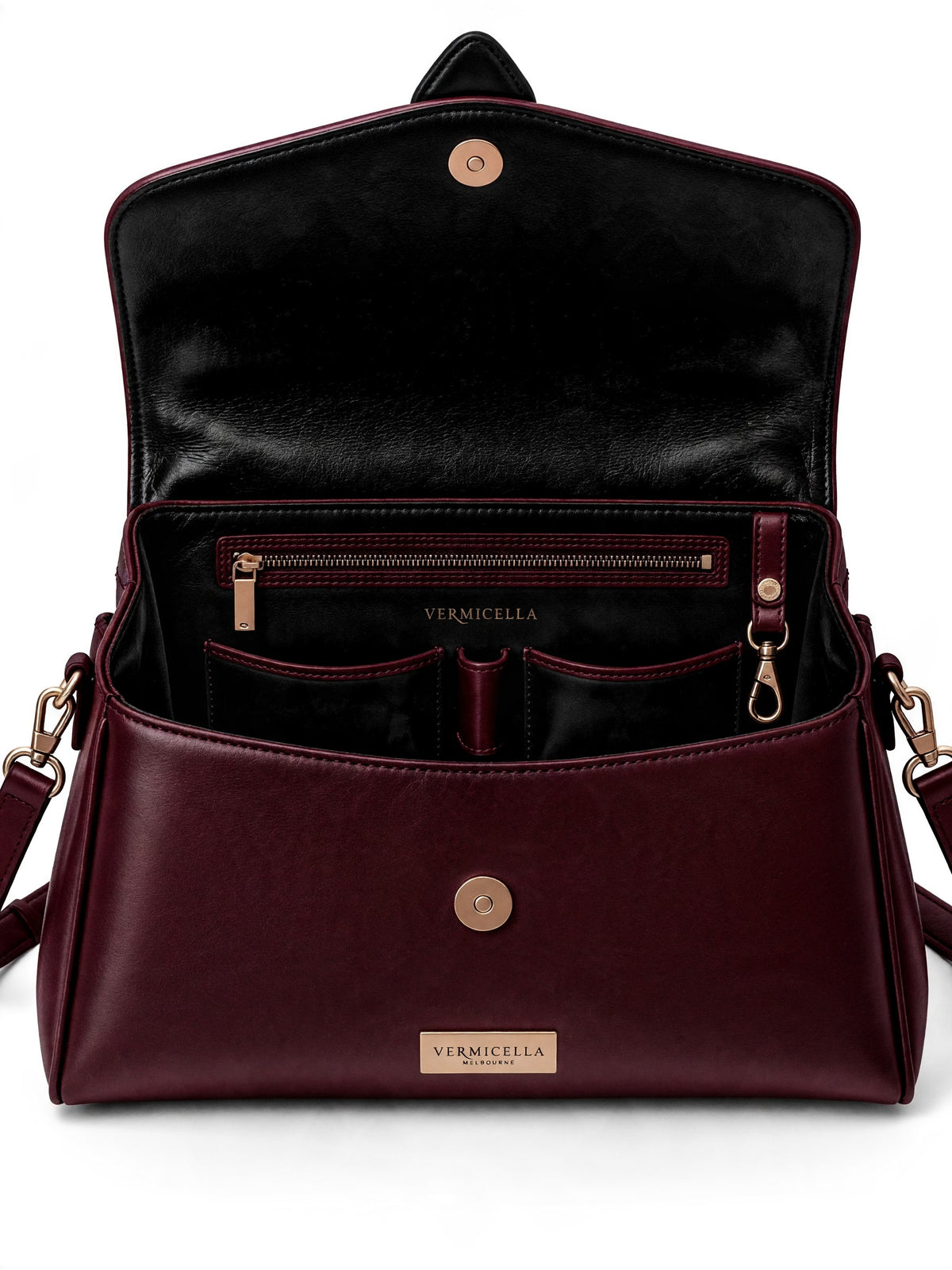 Aspidites Real Leather Shoulder Bag