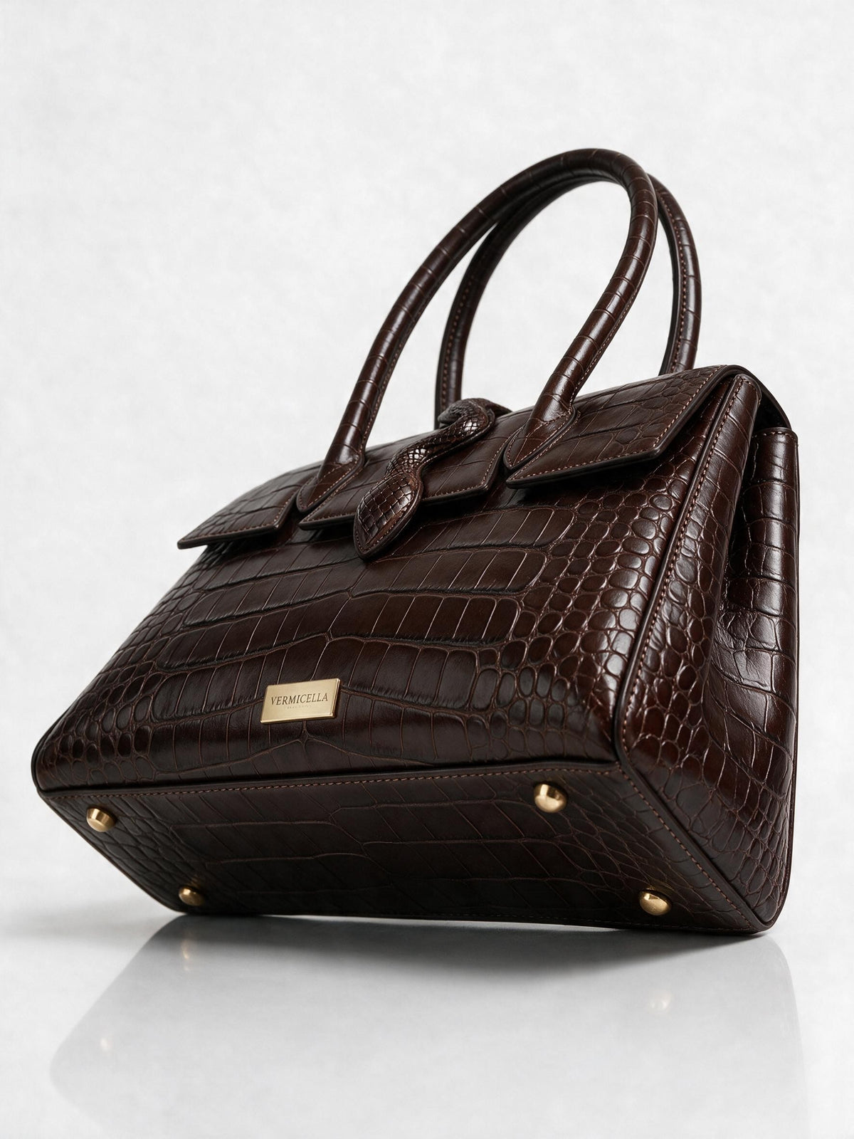 Furina Real Leather Hand-Bag - Grande