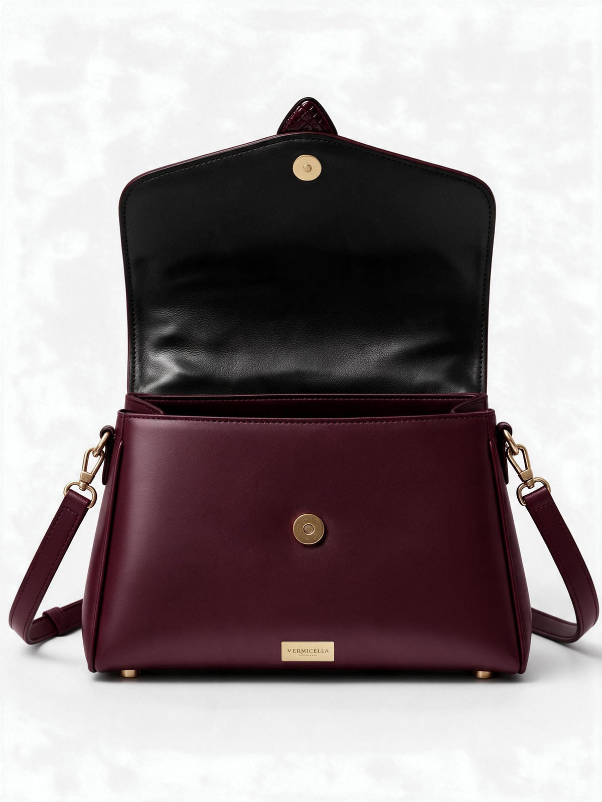 Aspidites Real Leather Shoulder Bag