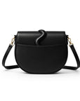Ramsayi Real Leather Saddle Bag