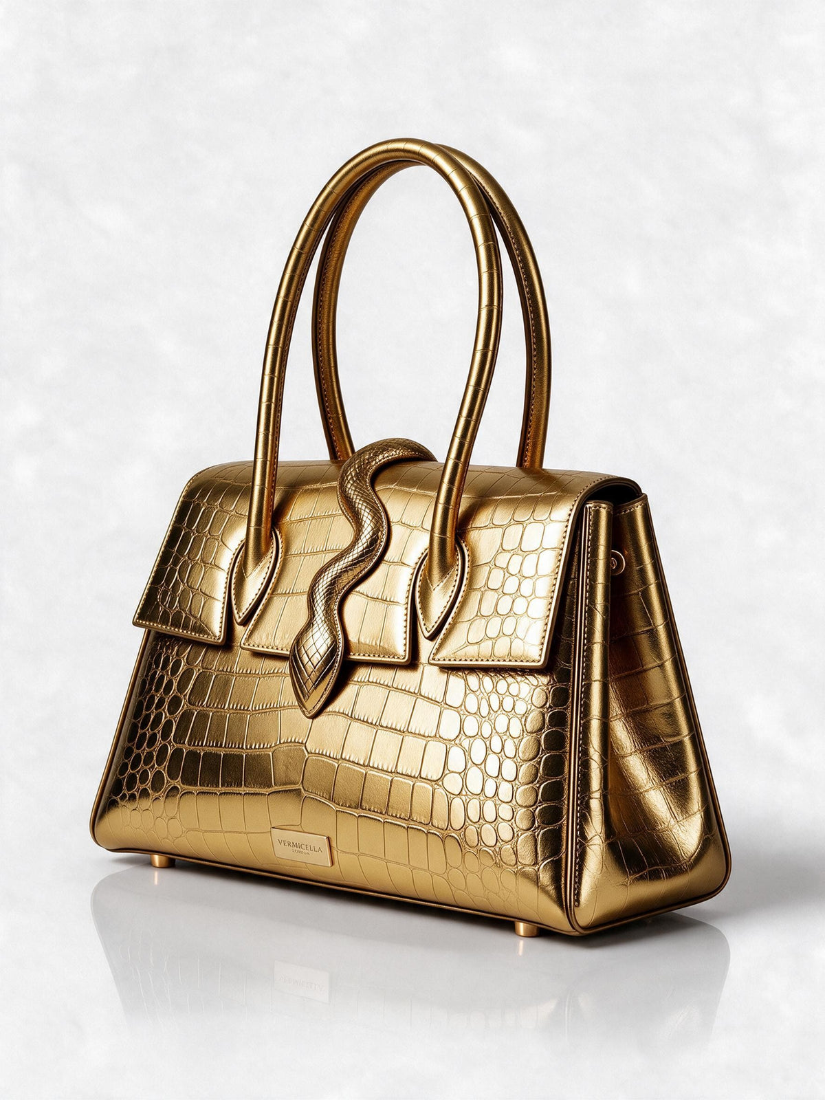 Furina Real Leather Hand-Bag - Grande