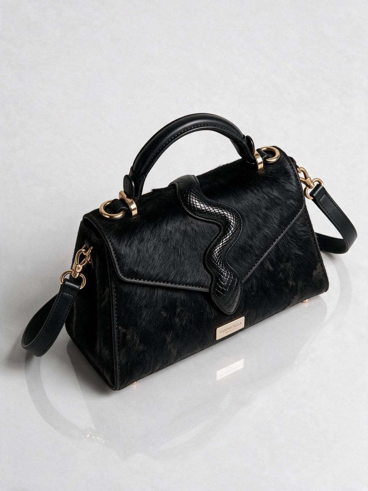 Collet Real Leather Hand-Bag - Classique