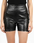 Women's Leather Shorts - Katya