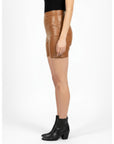 Women's Leather Shorts - Katya