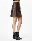 Real Leather Skirt - Mila