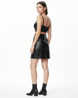 Real Leather Skirt - Mila