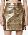 Real Leather Skirt - Mila