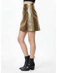 Real Leather Skirt - Mila