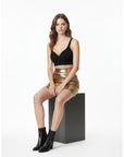 Real Leather Skirt - Mila